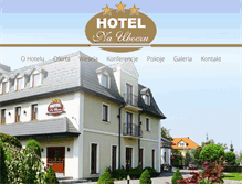 Tablet Screenshot of hotelnauboczu.pl